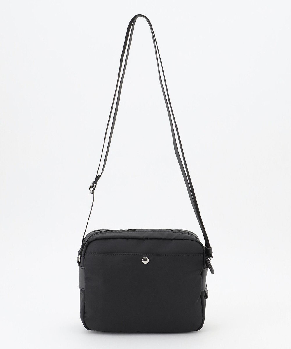 Y'SACCS ナイロン×牛革コンビシリーズ　横型ショルダーバッグ　SSサイズ 