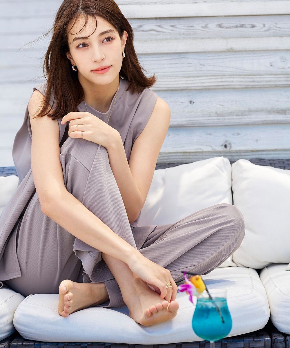 Tiaclasse 【洗える】カットツイルセットアップ（2点セット） 