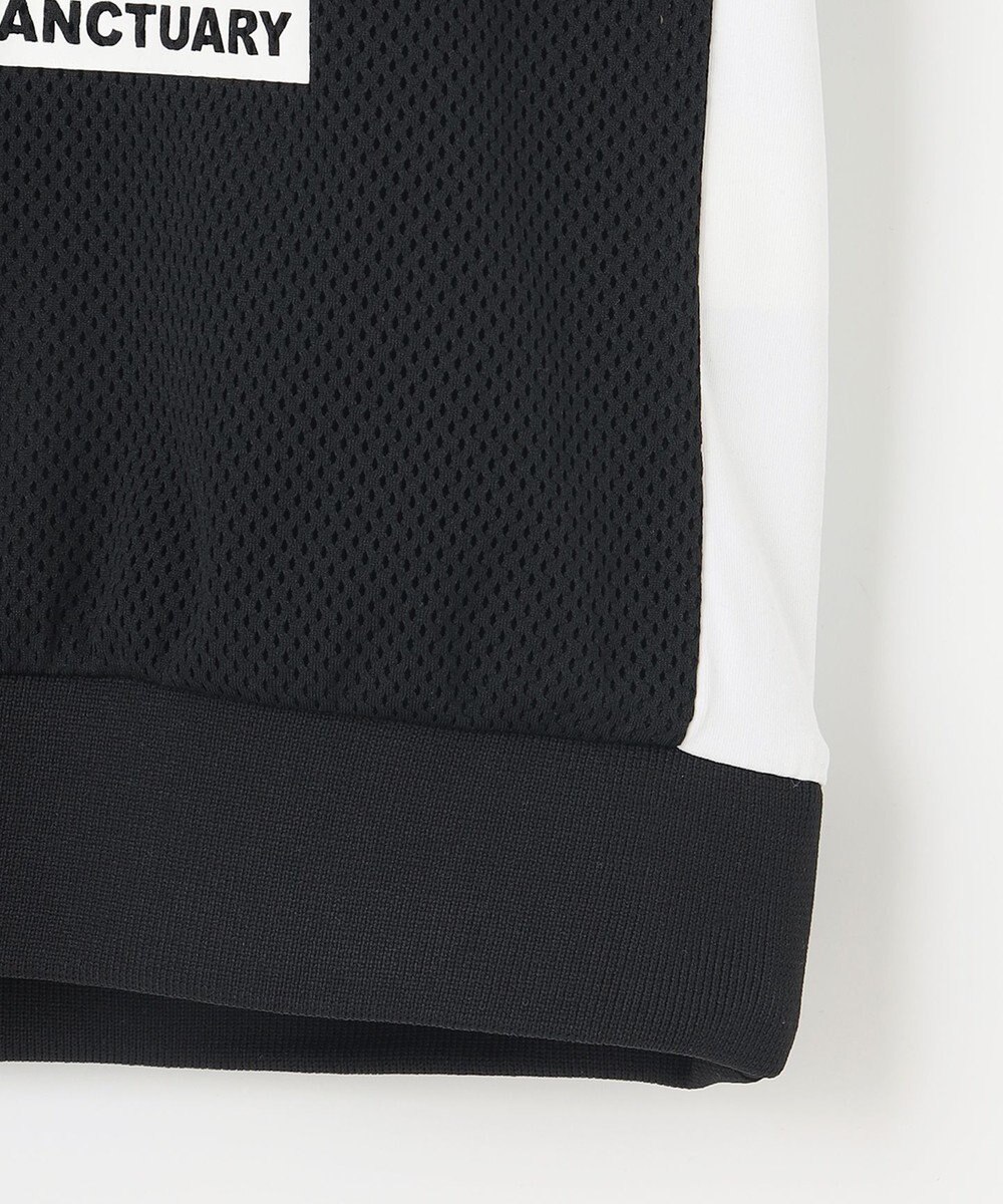 PW CIRCULUS 【WOMEN】【2SET/吸汗速乾/消臭/ストレッチ】ドルマンスリーブメッシュ シャツ + モックネックインナー 