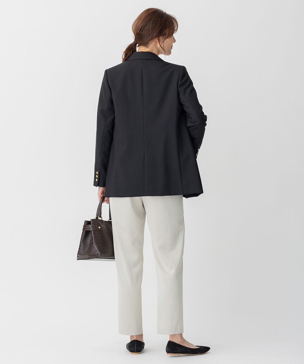 自由区 【セットアップ可】ライトウールトロピカル テーラードジャケット 