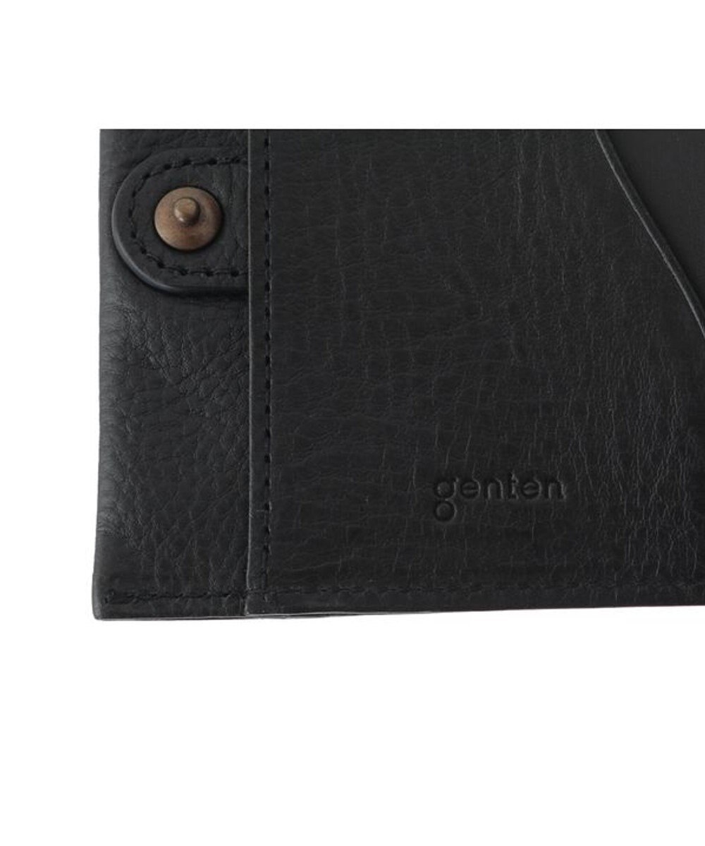 genten ミネルヴァ2 内ボックス型二つ折り財布 