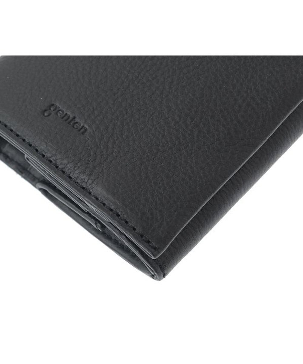 genten ミネルヴァ2 内ボックス型二つ折り財布 