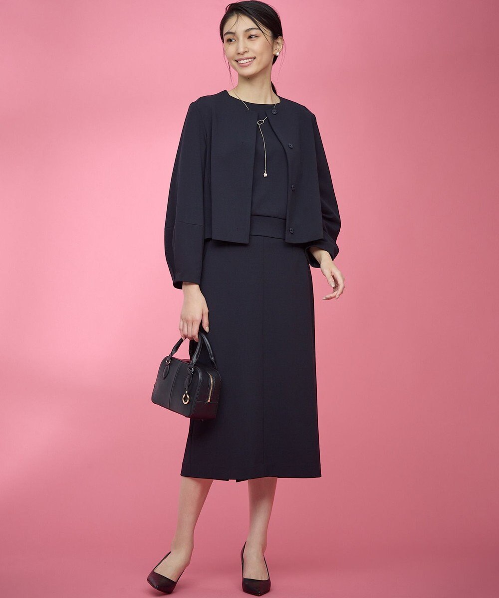 組曲 L 【KUMIKYOKU NAVY】コンフォータブルアムンゼン タイトスカート 