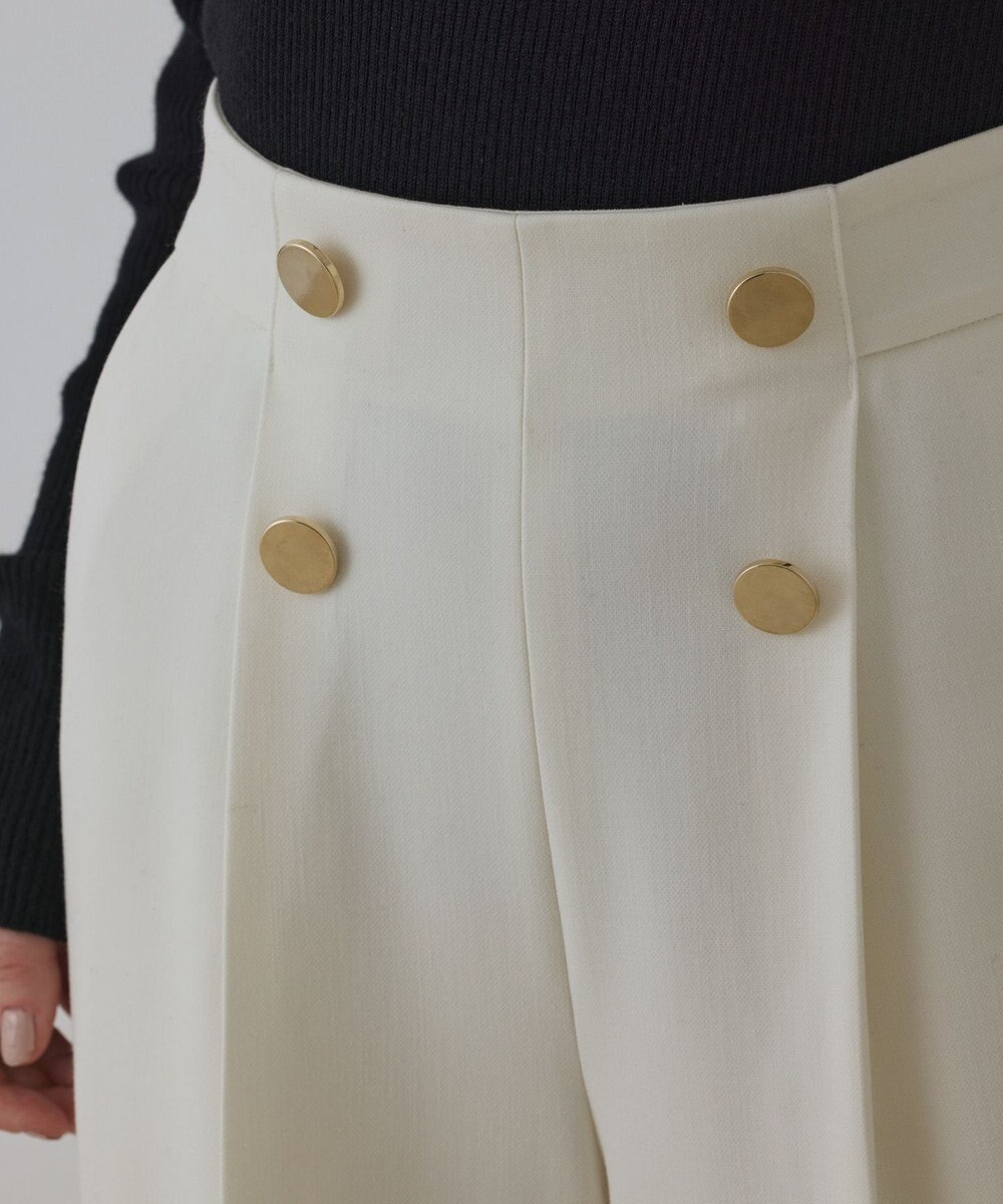 GRACE CONTINENTAL ダブルクロスマリンパンツ 