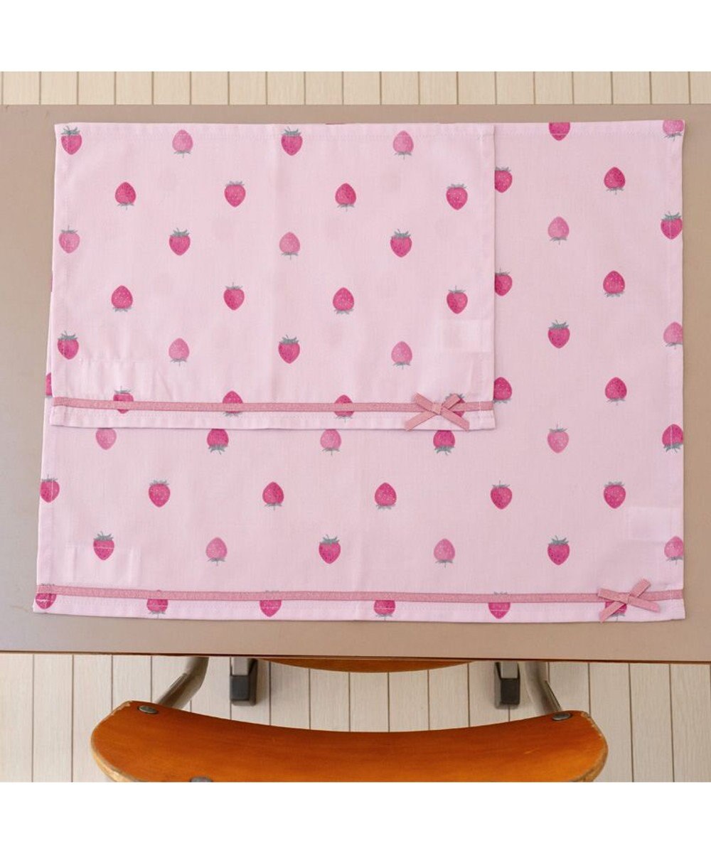 Mother garden マザーガーデン 野いちご ランチマット 大《レトロストロベリー柄》 