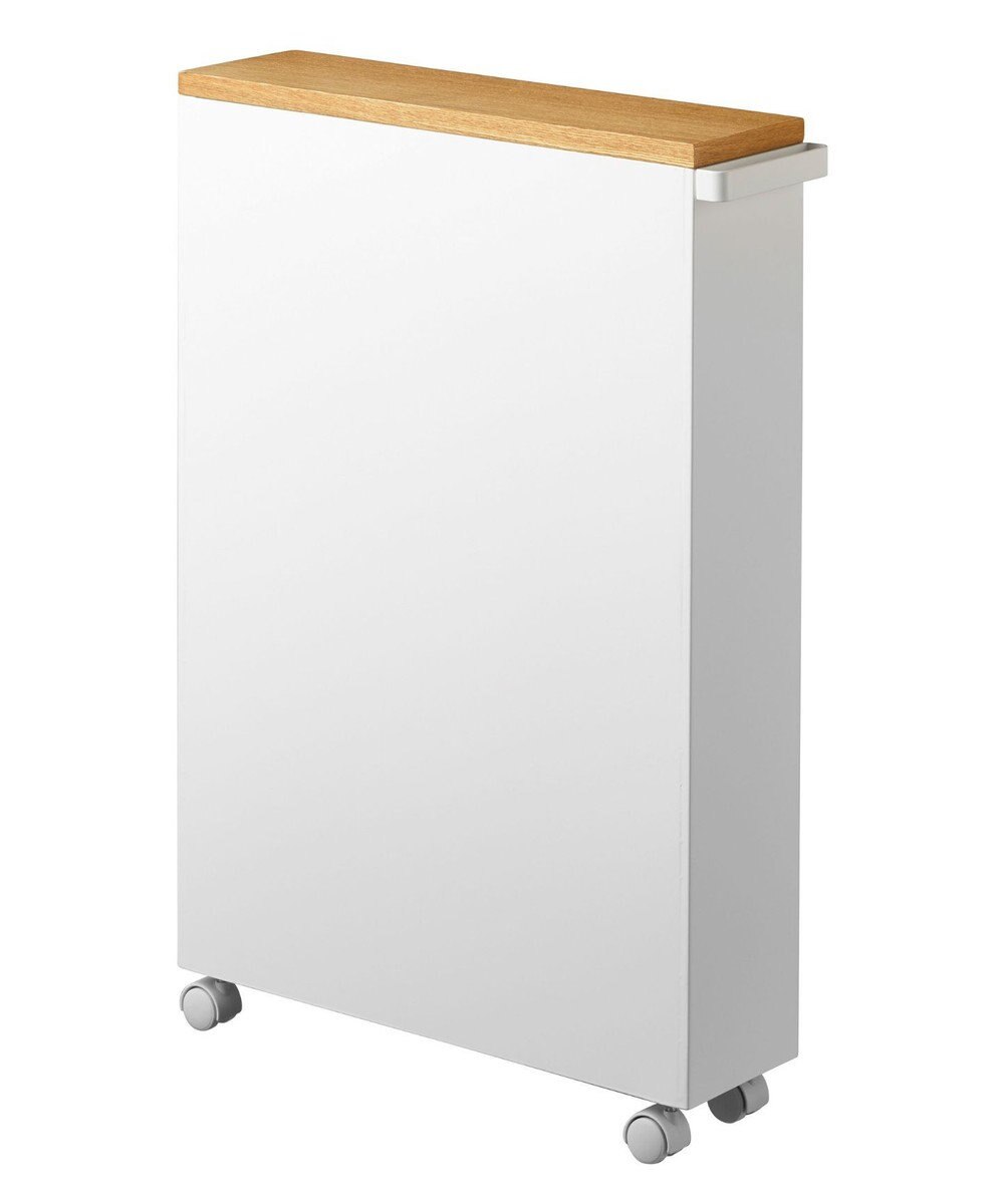 tower ハンドル付きスリムトイレラック タワー ホワイト 