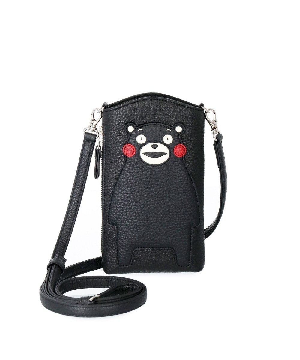 IBIZA 【くまモンコラボ商品】牛革　スマートフォンポシェット 