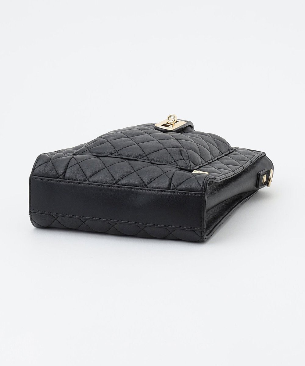 LA BAGAGERIE シープキルトWストラップスクエアショルダー 