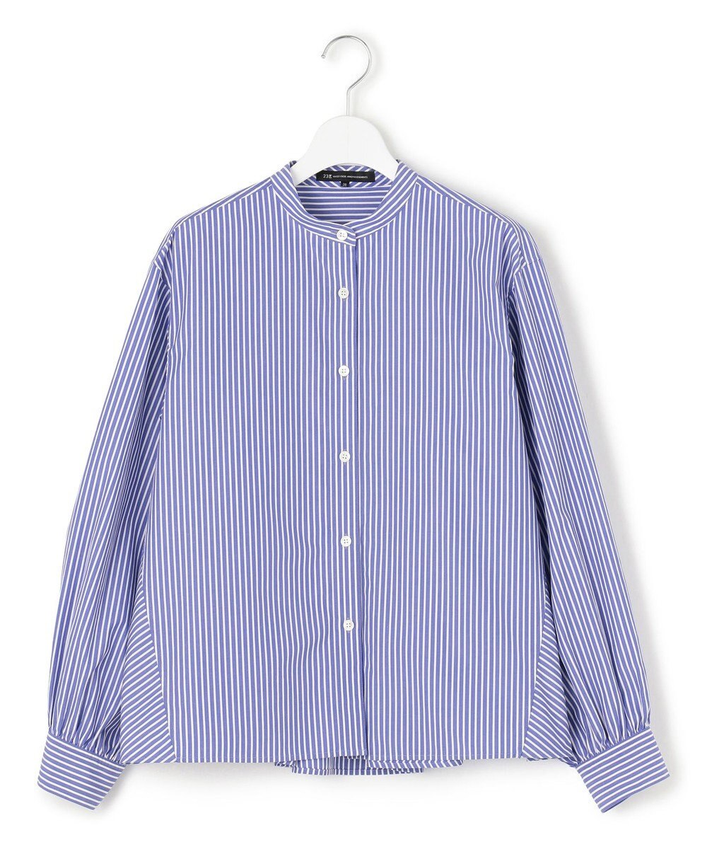 23区 L 【洗える】CANCLINI ティアードフリル ブラウス 