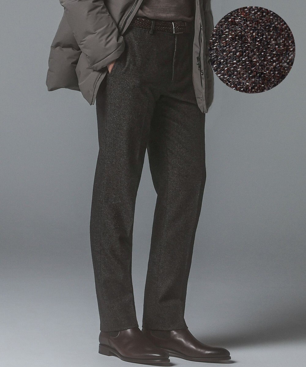 GOTAIRIKU 3ピースセットアップ対応【あたたかい】RENEWOOL ウールパンツ 