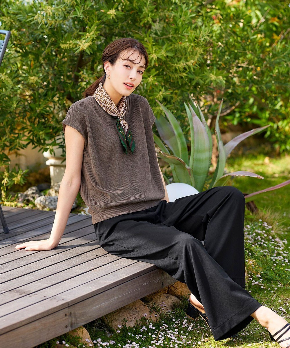 Tiaclasse 【洗える】カットツイルセットアップ（2点セット） 