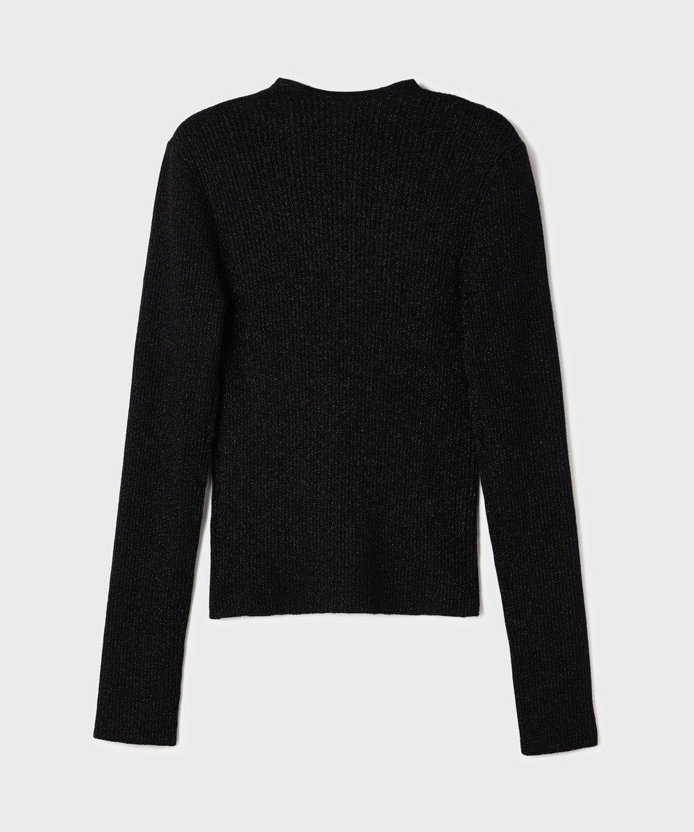 GRACE CONTINENTAL スクエアリブニットトップ 