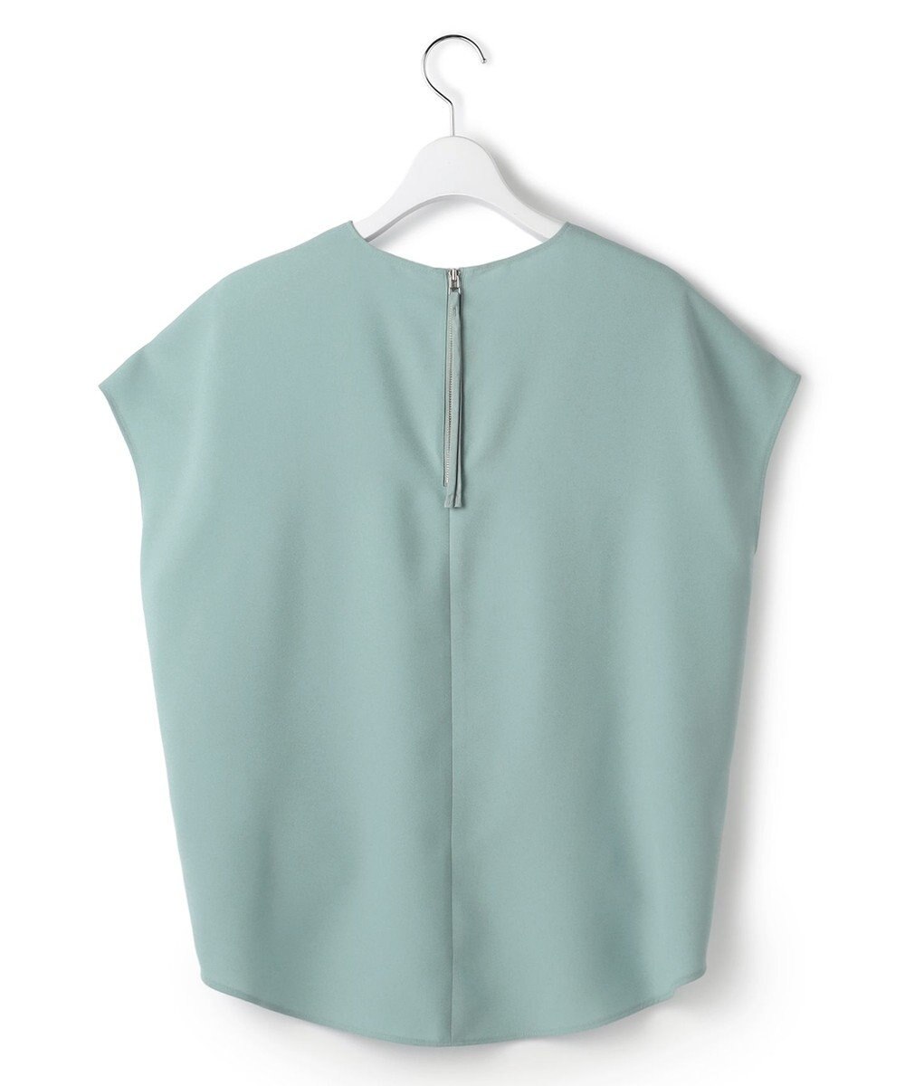 ICB FluidBackSatin フレンチスリーブブラウス 