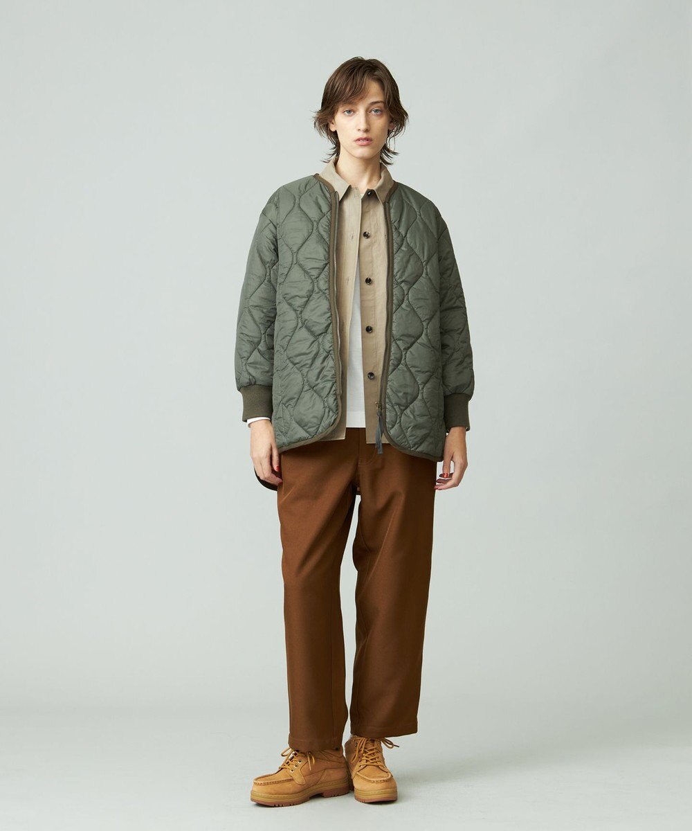 J.PRESS YORK STREET 【WOMEN】ショートキルトブルゾン 