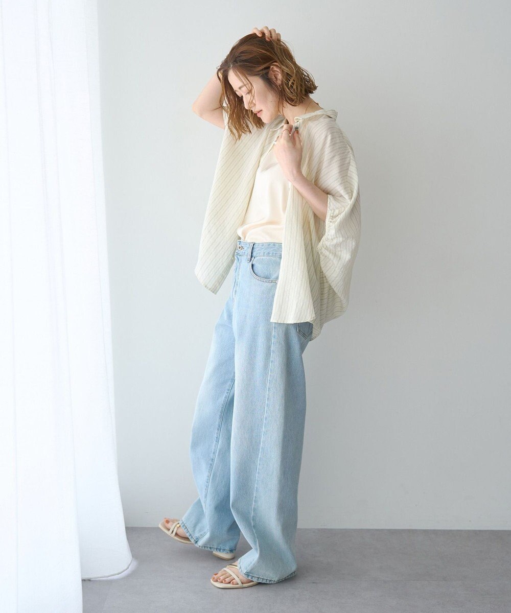 YECCA VECCA ストライプ柄シャツ 