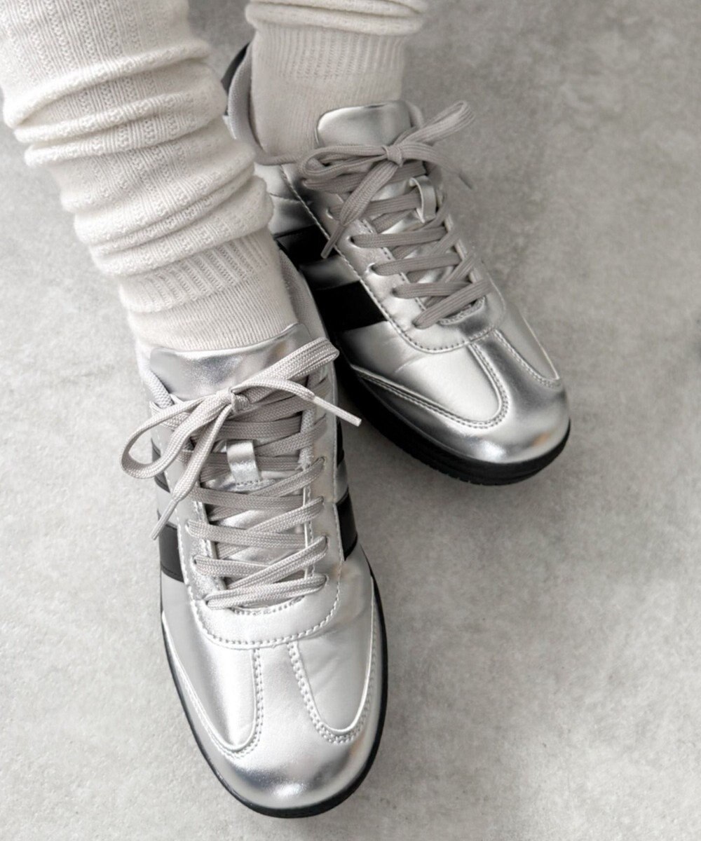 WEGO 2ラインローカットスニーカー 