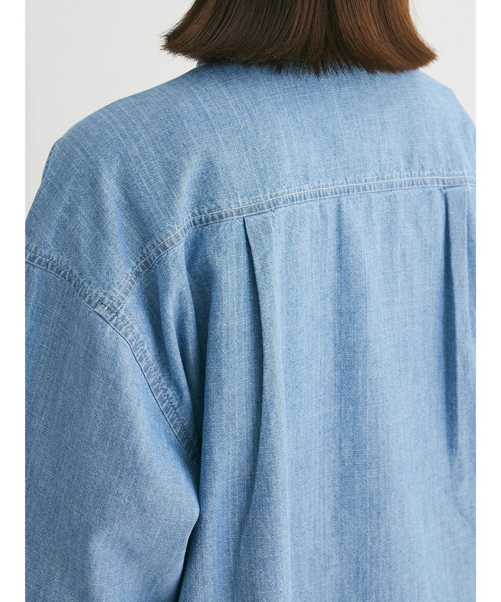 Green Parks ライトオンスデニムＢｉｇシャツ 