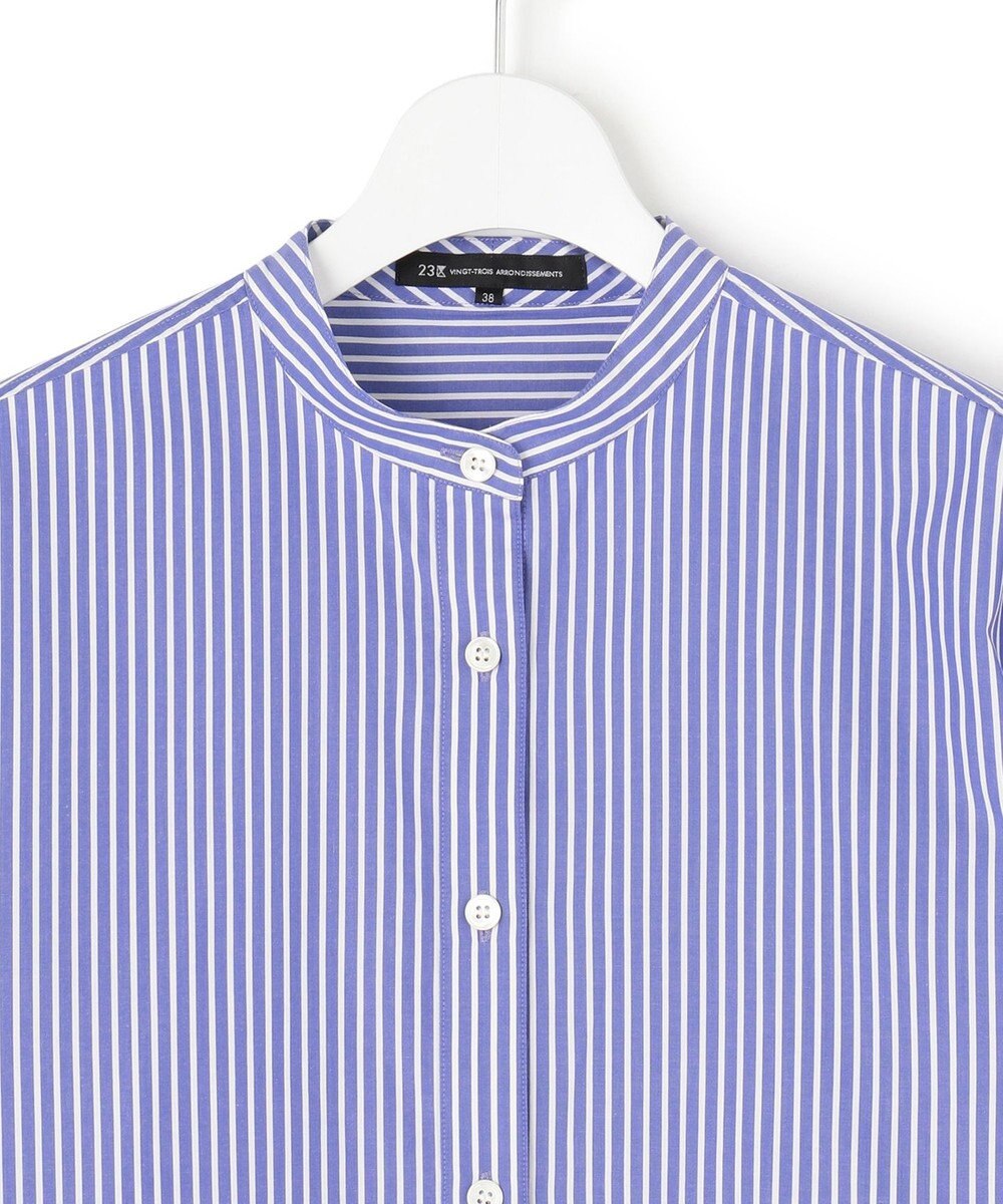 23区 L 【洗える】CANCLINI ティアードフリル ブラウス 