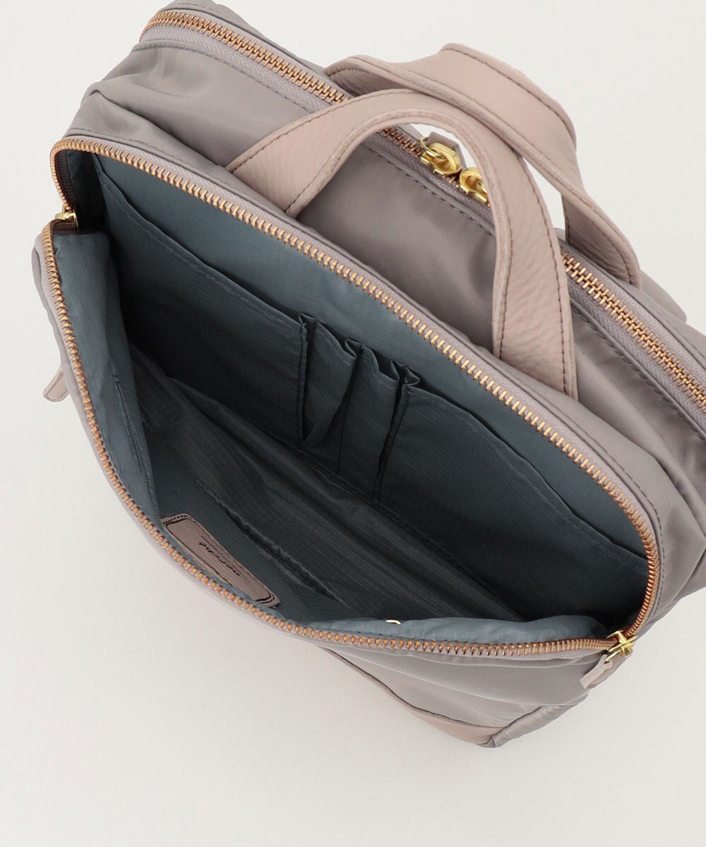 UNBILLION perche ナイロン×牛革PCリュック 