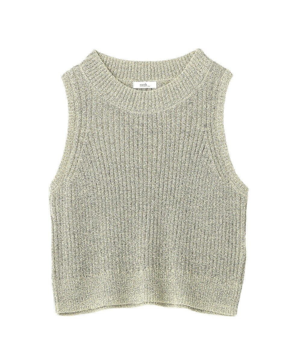 earth music&ecology クルーネックニットベスト 