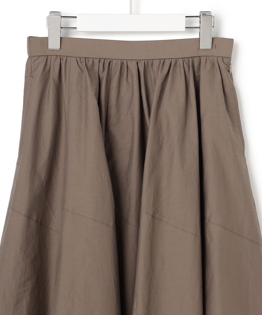 23区 L 【先行予約】ナイロンコットンタフタ フレアスカート 