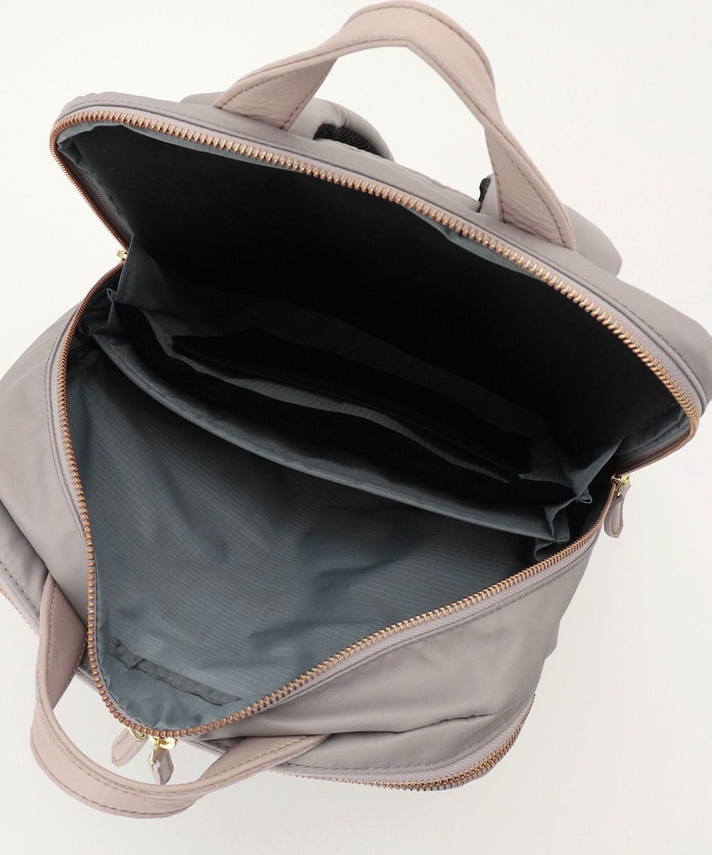 UNBILLION perche ナイロン×牛革PCリュック 