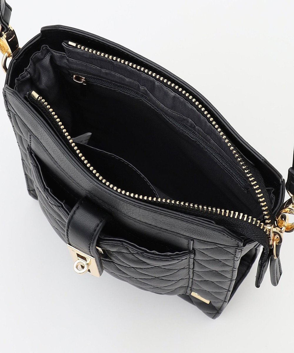 LA BAGAGERIE シープキルトWストラップスクエアショルダー 