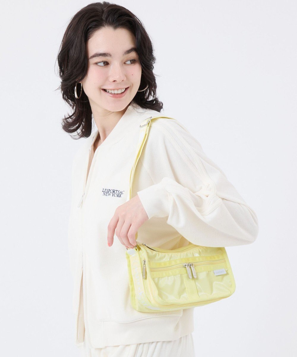 LeSportsac SMALL EVERYDAY BAG MH/ロゴジャガードライムスナイデル 