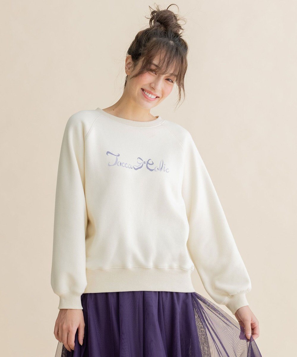 TOCCA 【WEB限定】【TOCCA LAVENDER】TOCCA HOLIC Fleecy Tops スウェットトップス アイボリー系