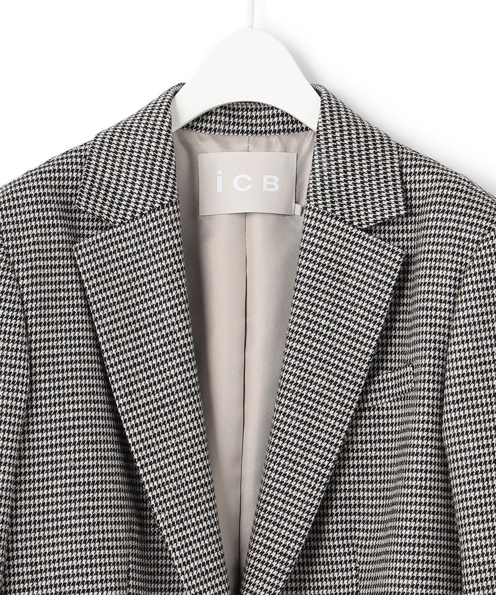 ICB W/Ryチェック テーラードジャケット 