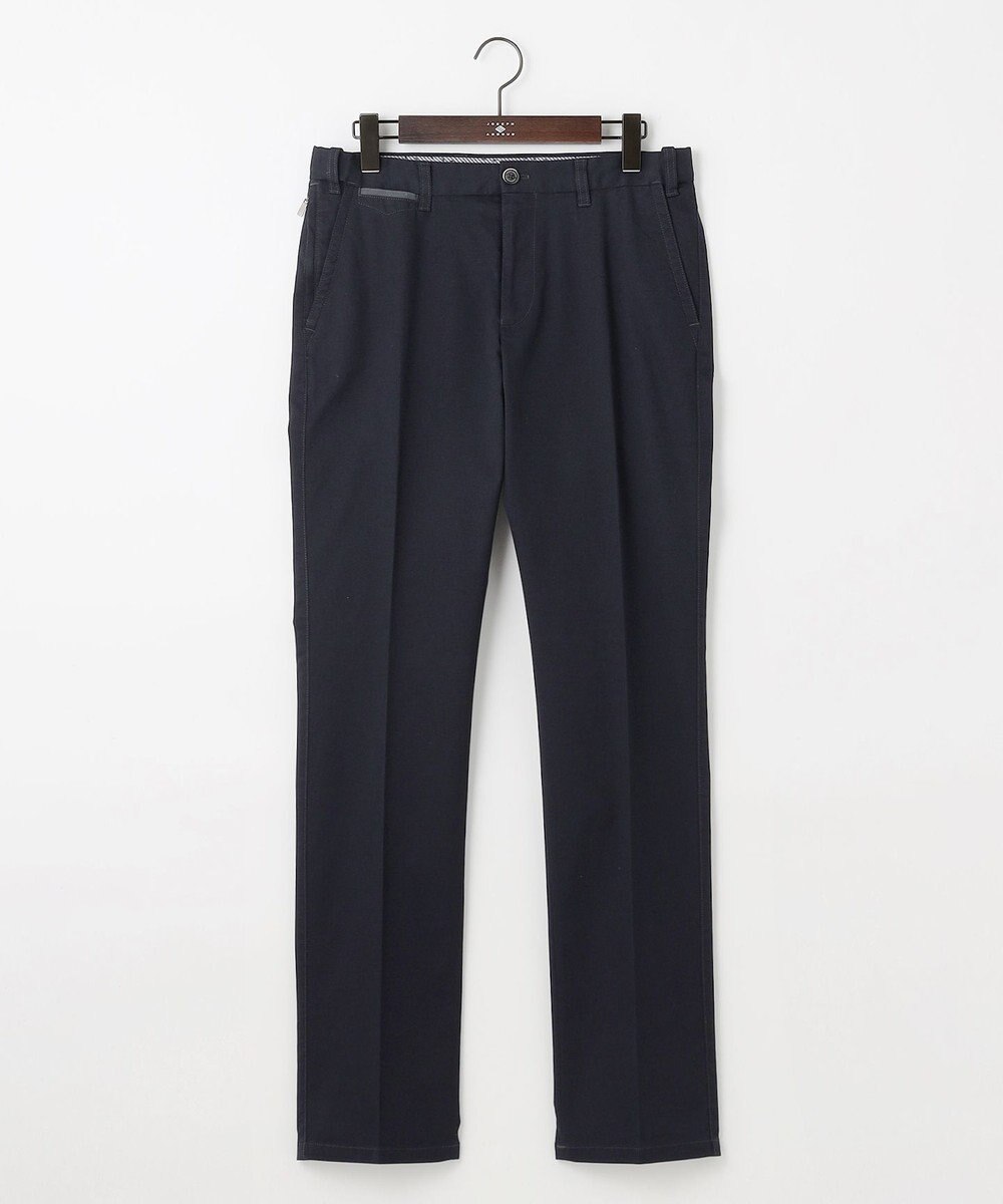JOSEPH ABBOUD 【ウエストも伸びる！オーガニックコットン使用・25AW】トリコチンストレッチ パンツ 