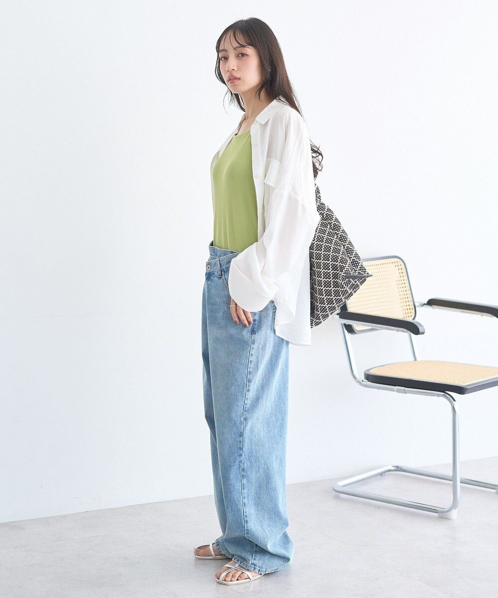 earth music&ecology Ｗポケットシャツ 