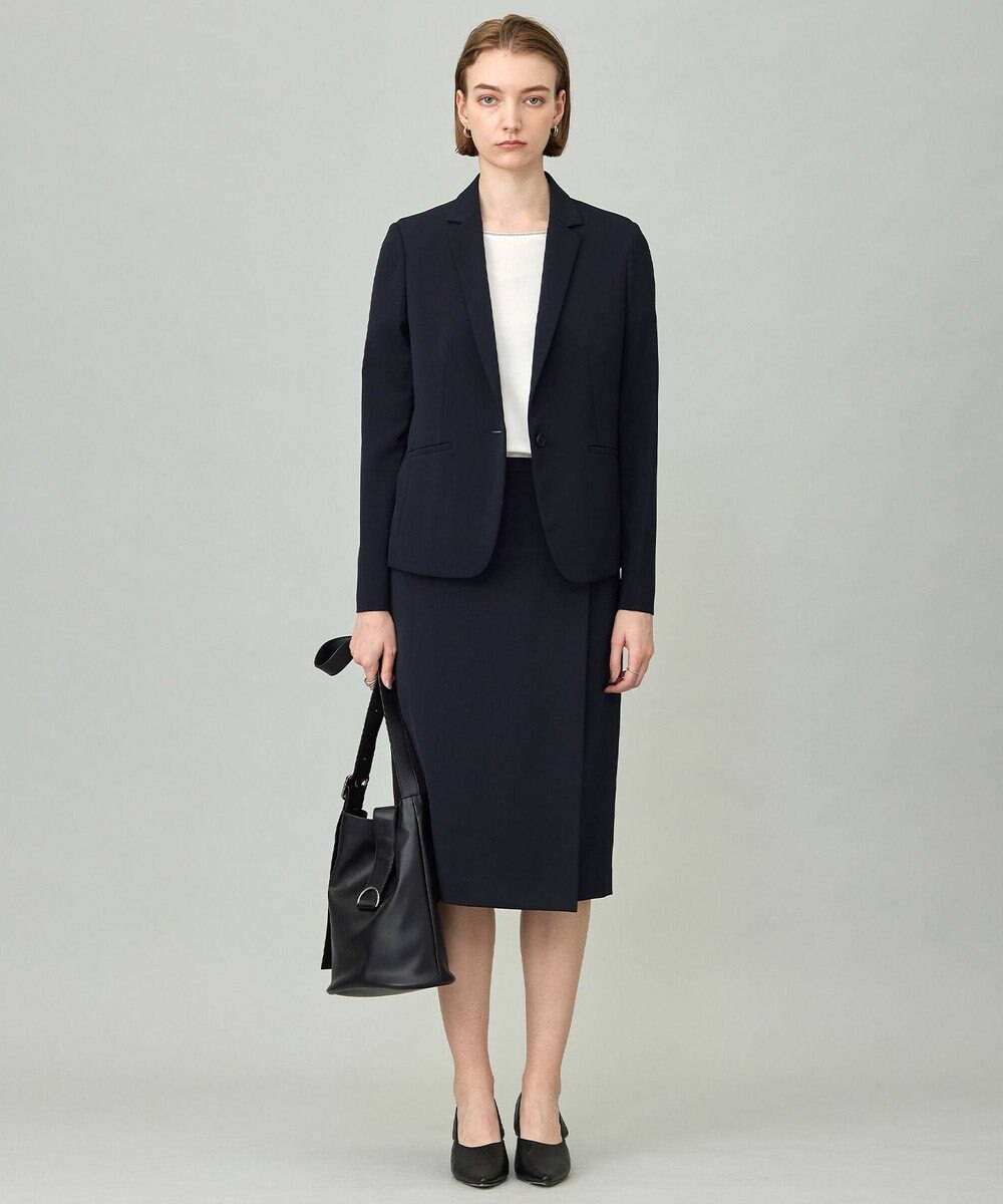 ICB  【新色追加・防シワ・速乾・洗える】Fied ラップ風スカート 