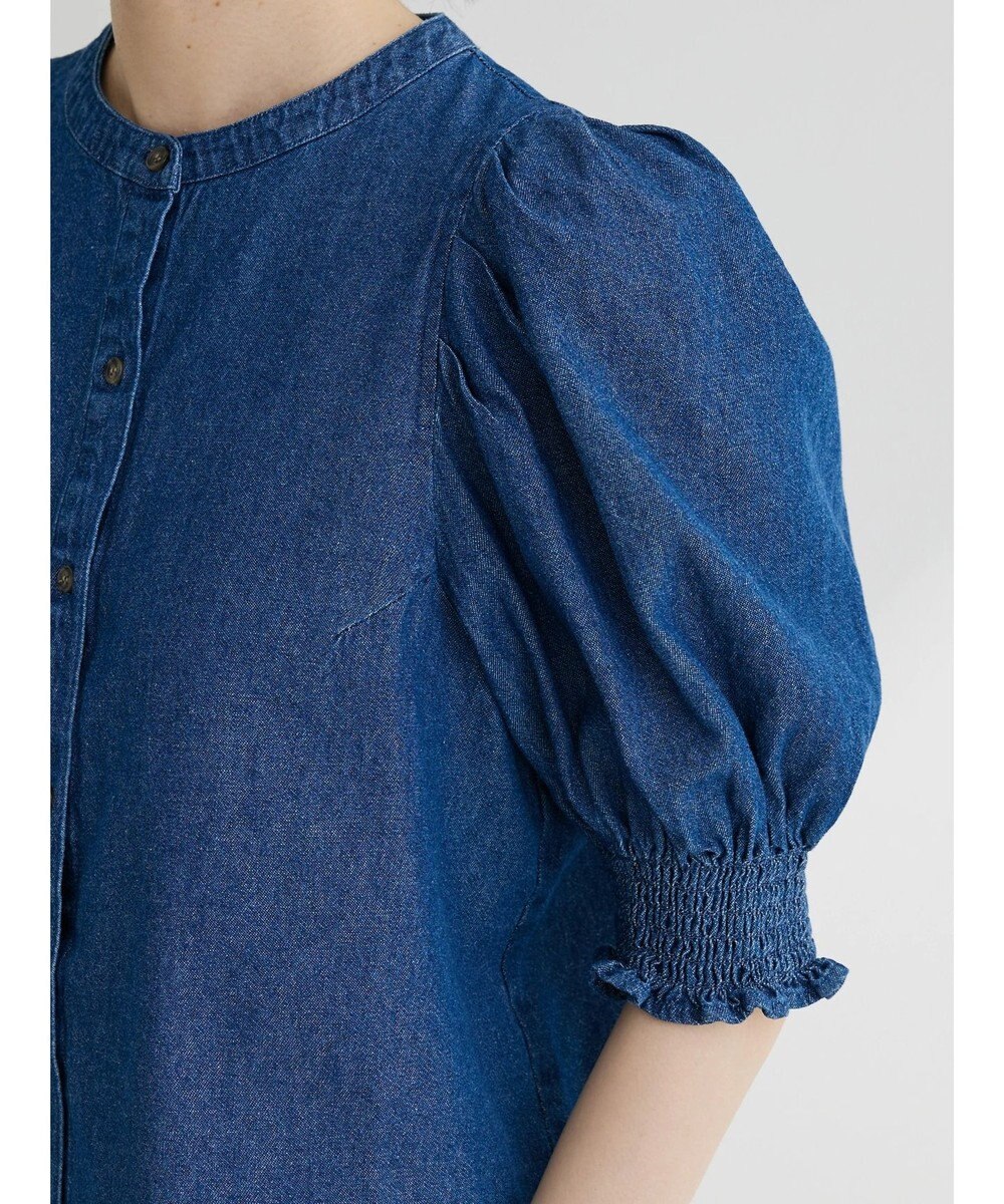 Green Parks ・ＳＵＧＡＲ　ＳＰＯＯＮ　デニムパフブラウス 