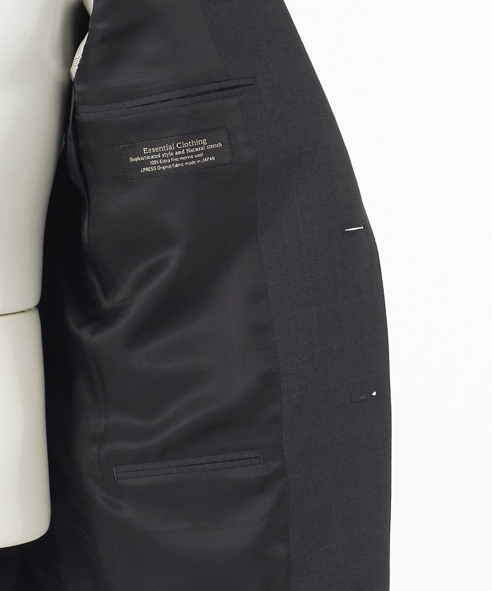 J.PRESS MEN 【ESSENTIAL CLOTHING】クールタッチグレナカートチェック スーツ 