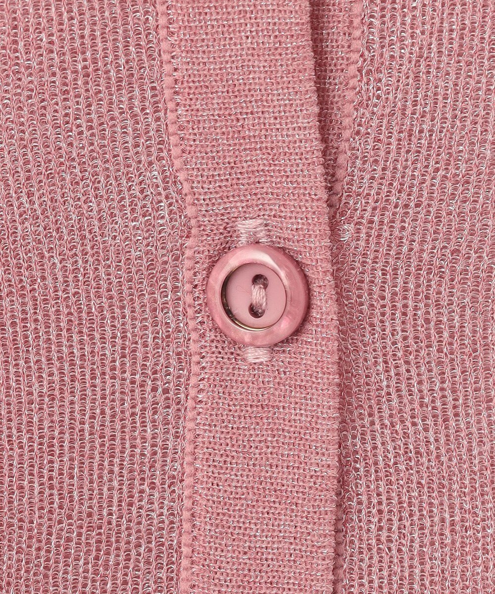 ANY SIS 【洗える】シアーランタンスリーブ カーディガン 