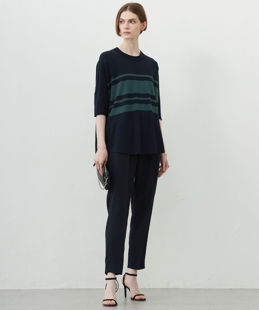 ICB L 【新色追加・WEB限定カラーあり・接触冷感・UVケア・速乾・防シワ・洗える】 FluidBackSatin  ドロストパンツ 