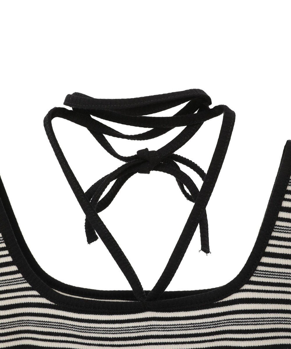 Green Parks チョーカー付きタンクトップ 