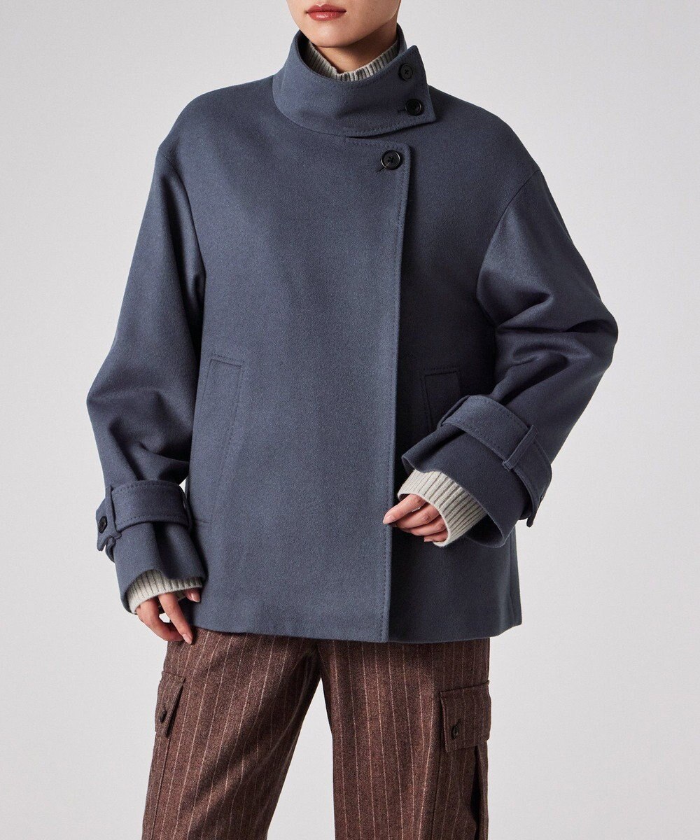 Paul Smith Field Flowers スタンドカラー ショートコート 