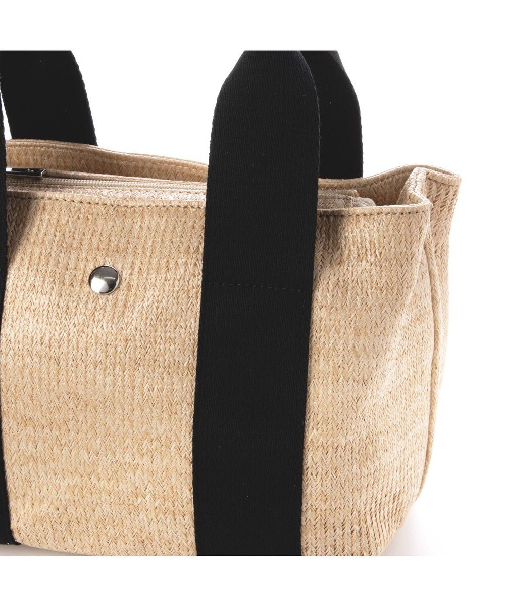 UNBILLION カシュカシュ cachecache / 雑材風テープハンドルパーテーショントート 