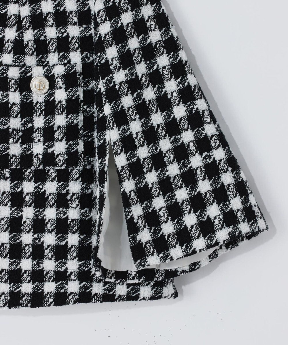 GRACE CONTINENTAL チェックツイードショートジャケット 