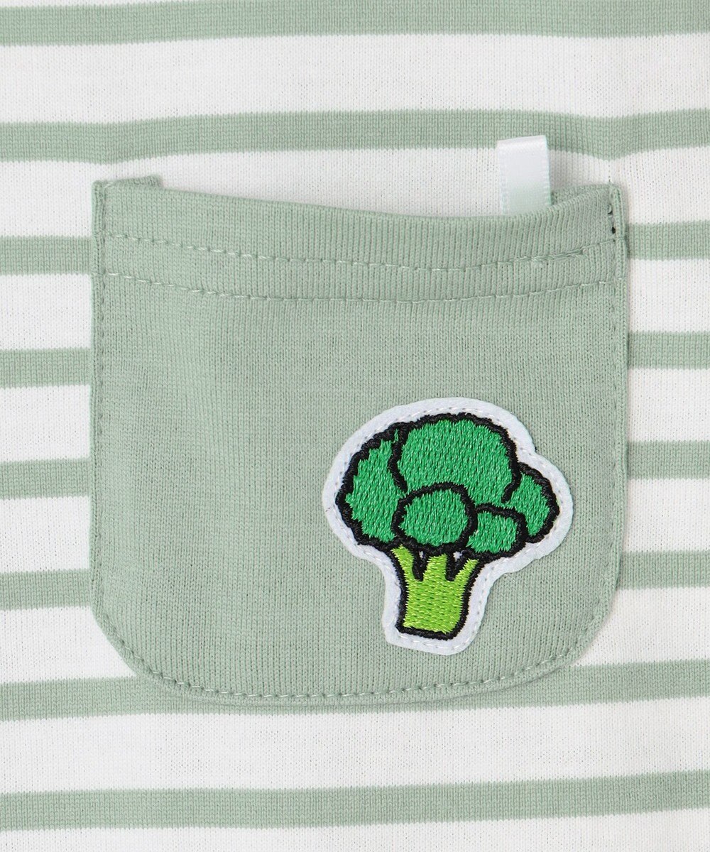 ANY KIDS 【ke ke ke】GOOD MORNING 長袖ボーダーＴシャツ 