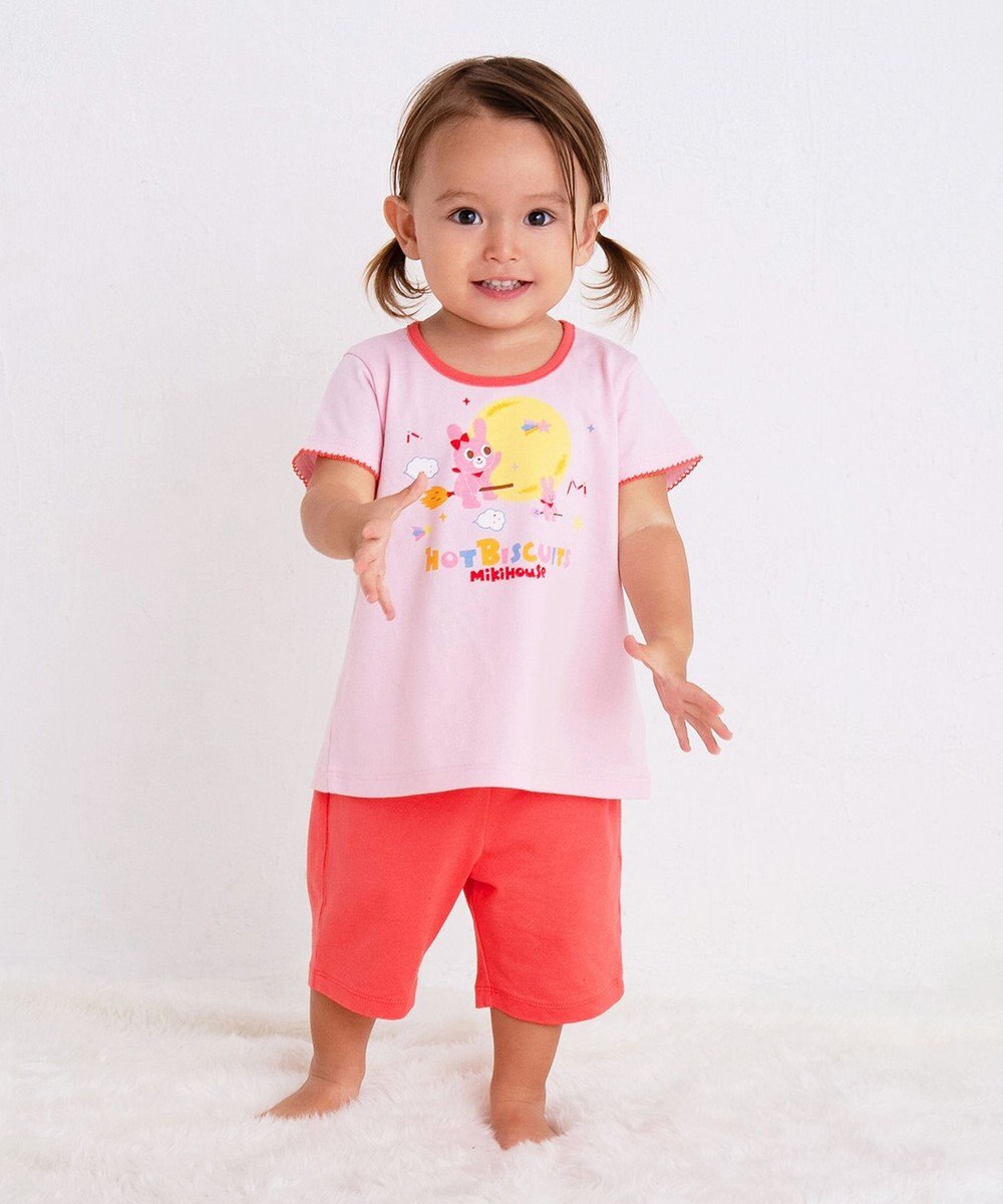 MIKI HOUSE HOT BISCUITS 【80-120cm】 キャビット ルームウェア 上下セット 