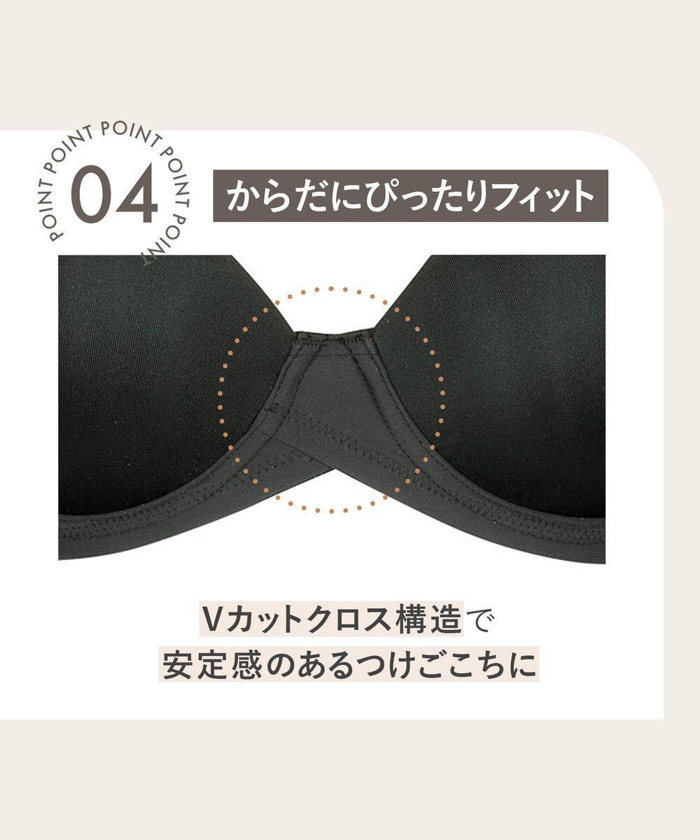 WACOAL ブラジャー ストラップレス サイズや体型特徴に合わせた設計 アウターにひびきにくい メッシュ素材(カップ肌側) レディース BXC610 /ワコール 