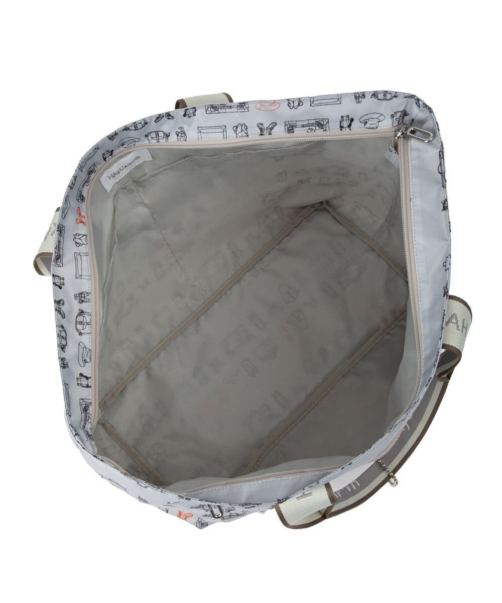 ACE BAGS & LUGGAGE HAyU × ace.  フォールディング 折り畳みトートバッグ 猫柄 30L 17862 