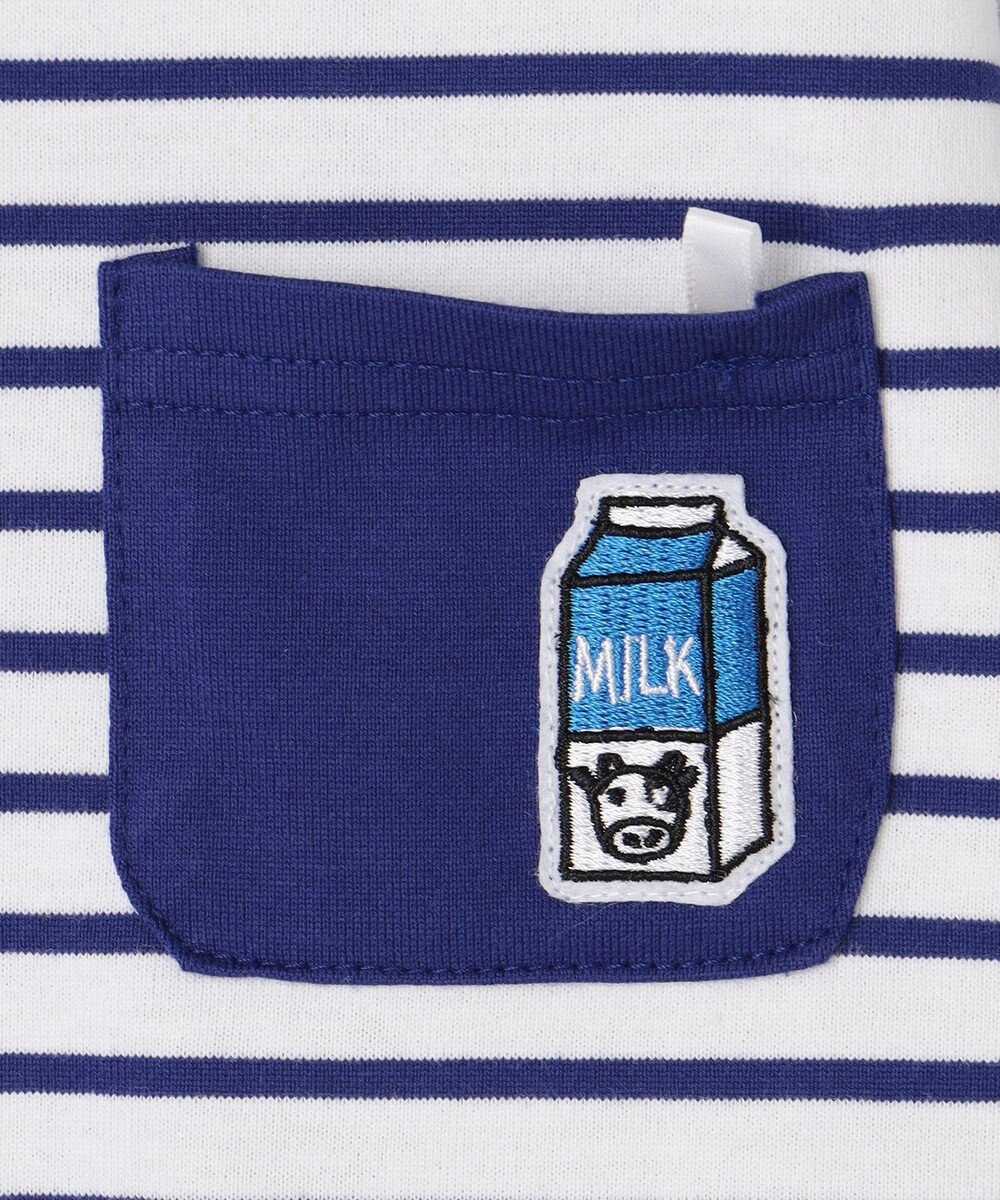 ANY KIDS 【ke ke ke】GOOD MORNING 長袖ボーダーＴシャツ 