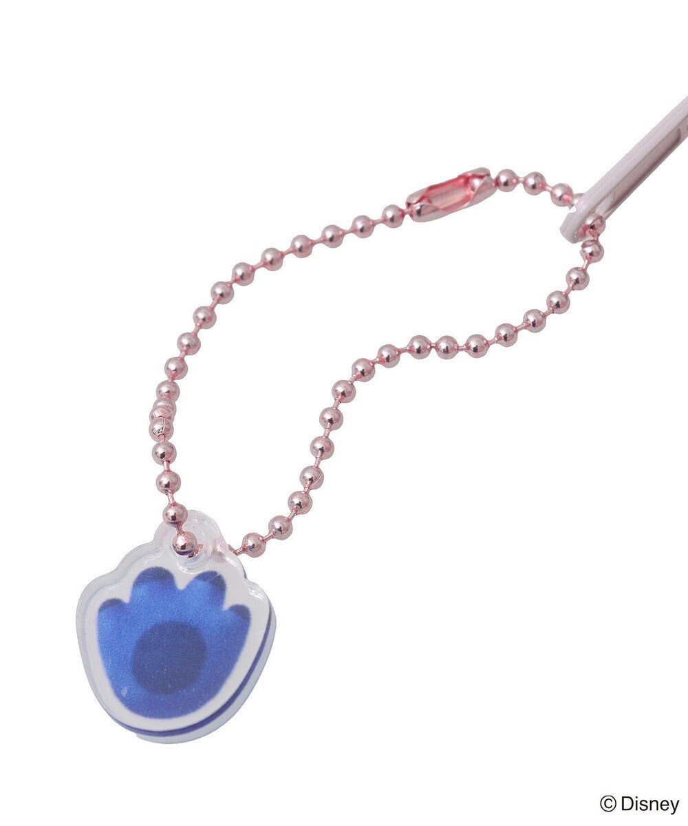 Green Parks スティッチ／チャーム付きラメビニールポーチ 