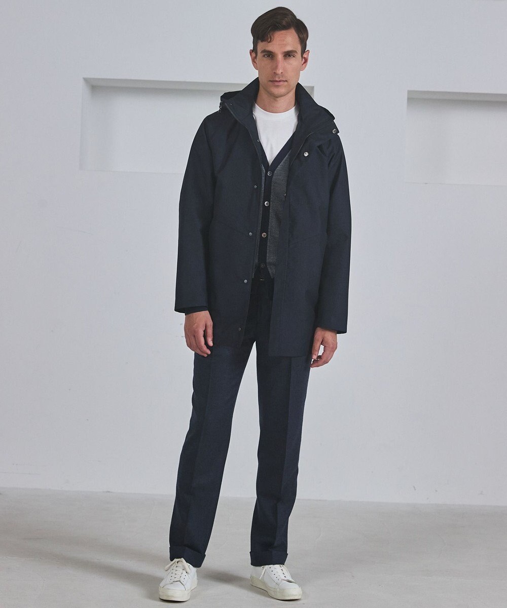 GOTAIRIKU 【仕事で着用可】ラスタードビー フーデッドブルゾン_地柄(24/25年モデル) 