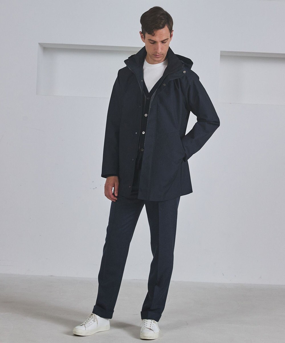 GOTAIRIKU 【仕事で着用可】ラスタードビー フーデッドブルゾン_地柄(24/25年モデル) 