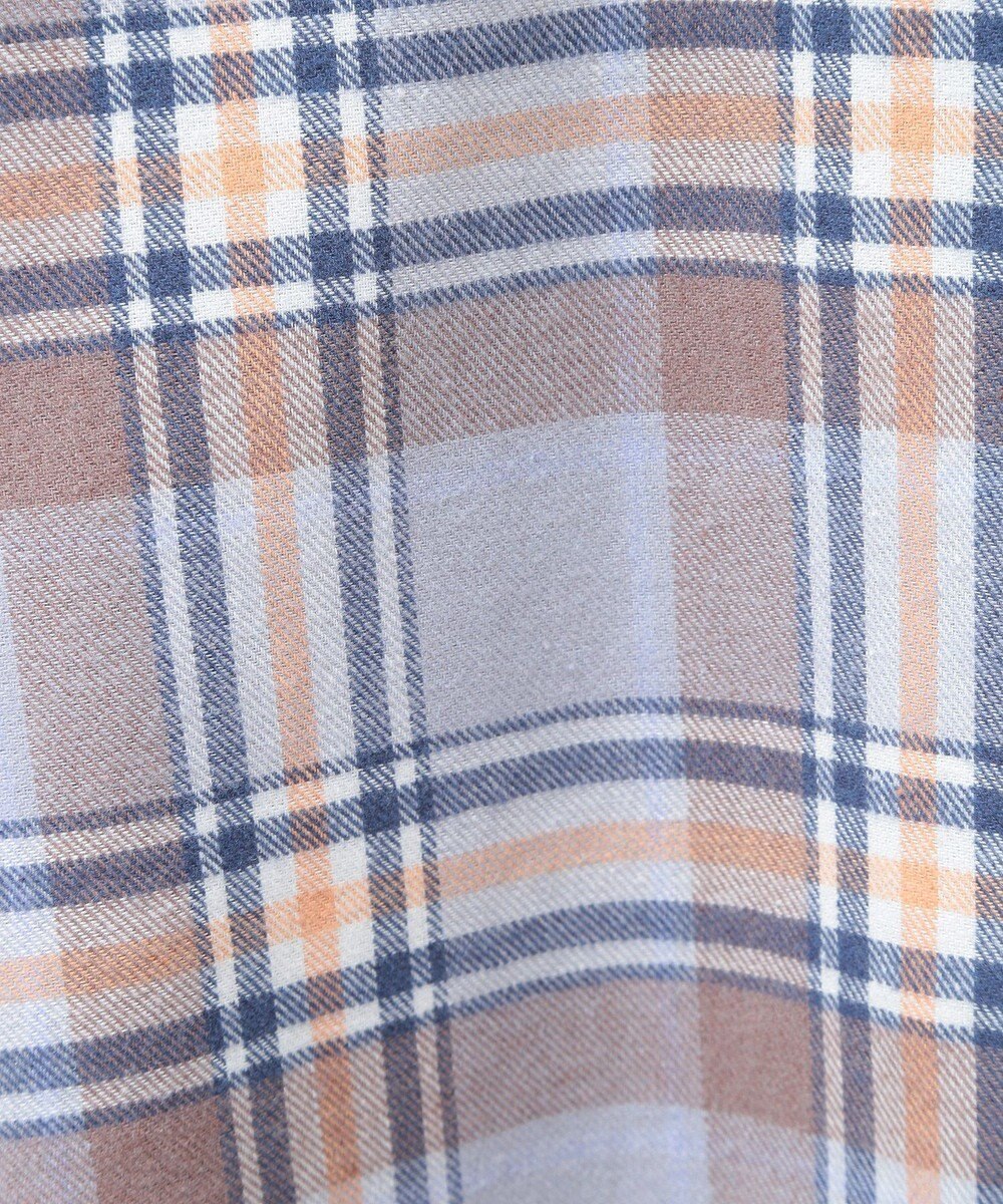 Green Parks ネルチェックシャツ 